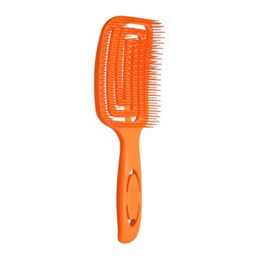 Escova De Cabelo Ricca Flex Wet & Dry Laranja