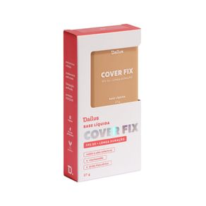 Base Líquida Dailus Cover Fix D6 Médio