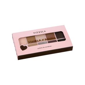Paleta de Sombra Vizzela Ela é Básica