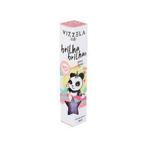 Gloss Labial Vizzela Infantil Brilha Brilha Cor Aurora