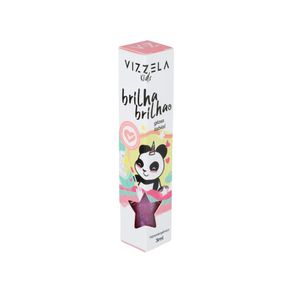 Gloss Labial Vizzela Infantil Brilha Brilha Cor Vagalume