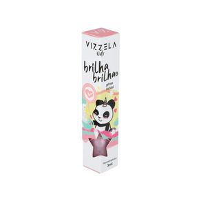 Gloss Labial Vizzela Infantil Brilha Brilha Cor Estrelinha