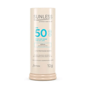 Protetor Solar Facial Stick Sunless FPS 50 - Média 12g