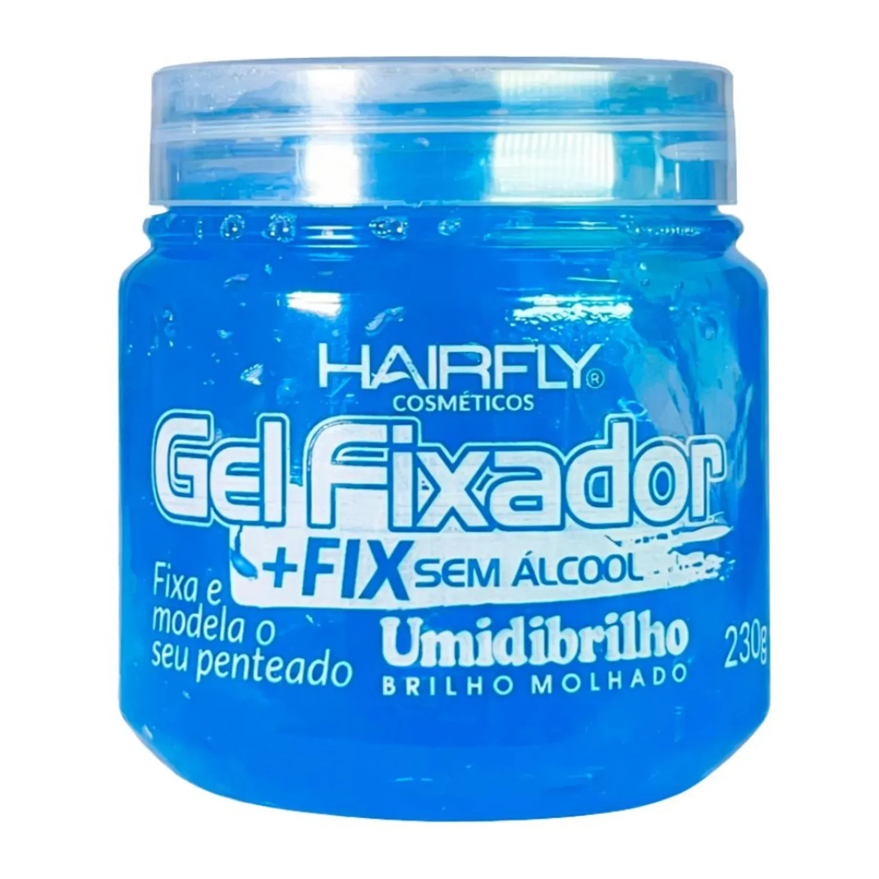 Gel Fixador Hair Fly Umidibrilho +Fix 230g - Casa Parente