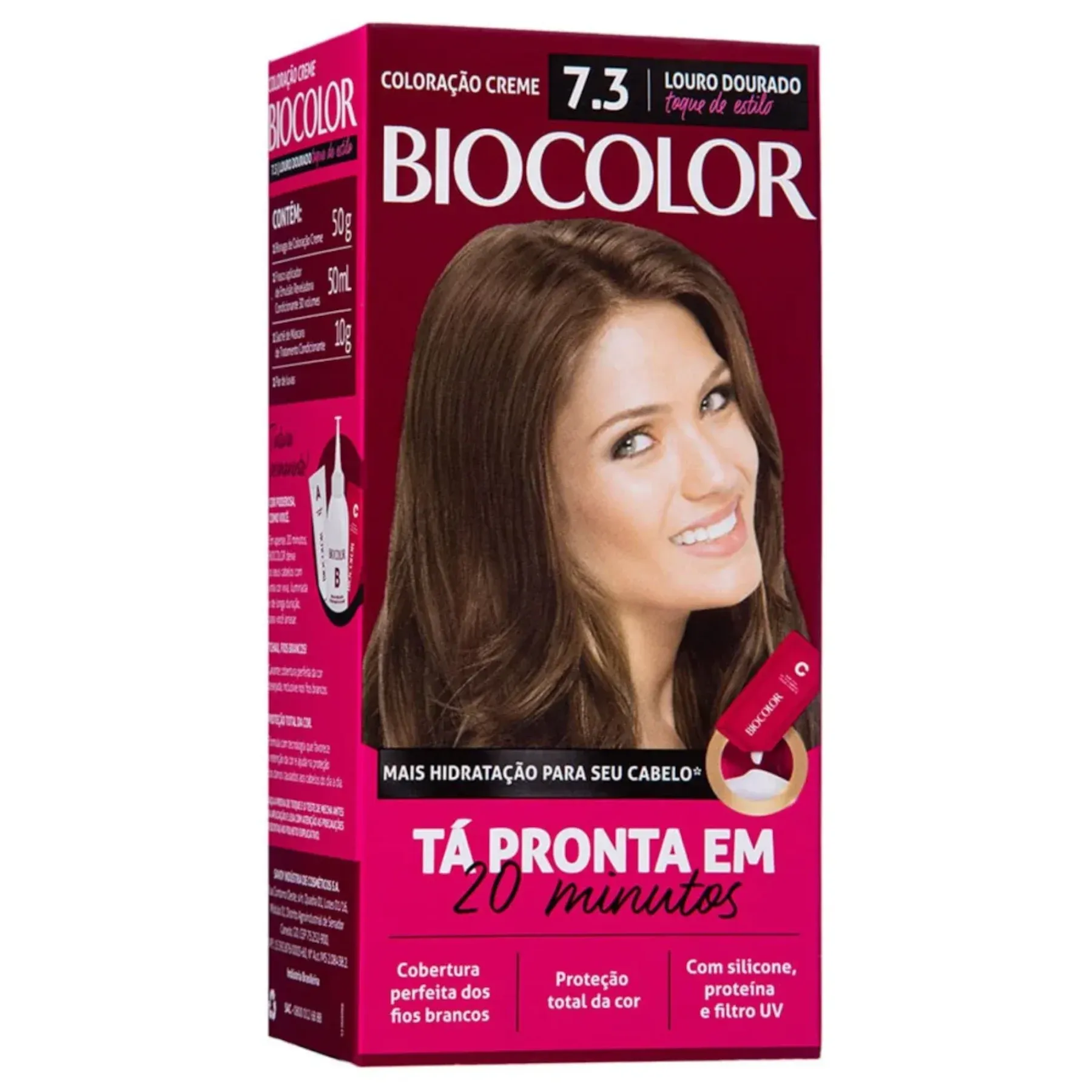Coloração Kit Mini Biocolor 7.3 Louro Leve - Casa Parente