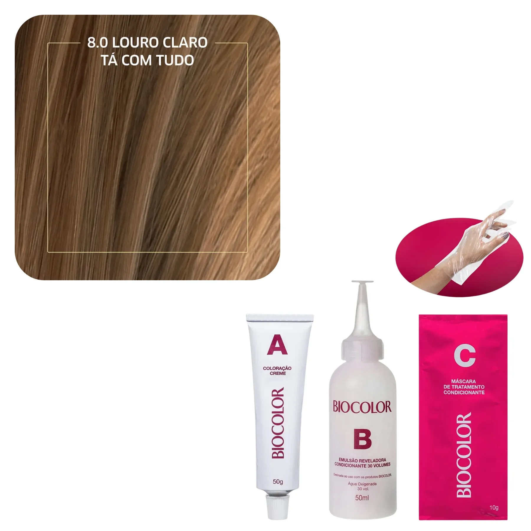 Coloração Biocolor 8.0 - IAP Cosméticos - Iap Cosméticos