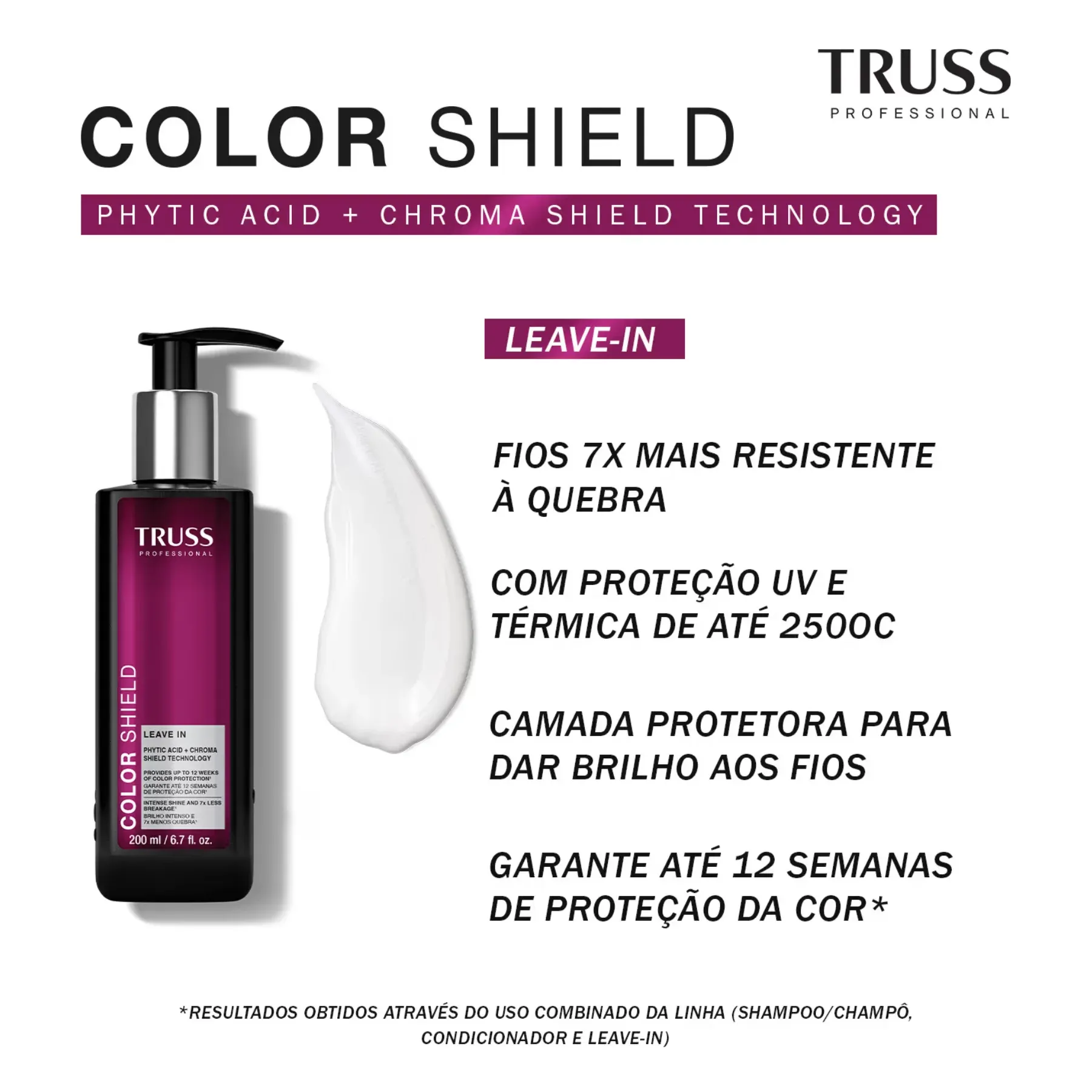 Leave-in Truss Color Shield 200ml - Casa Parente