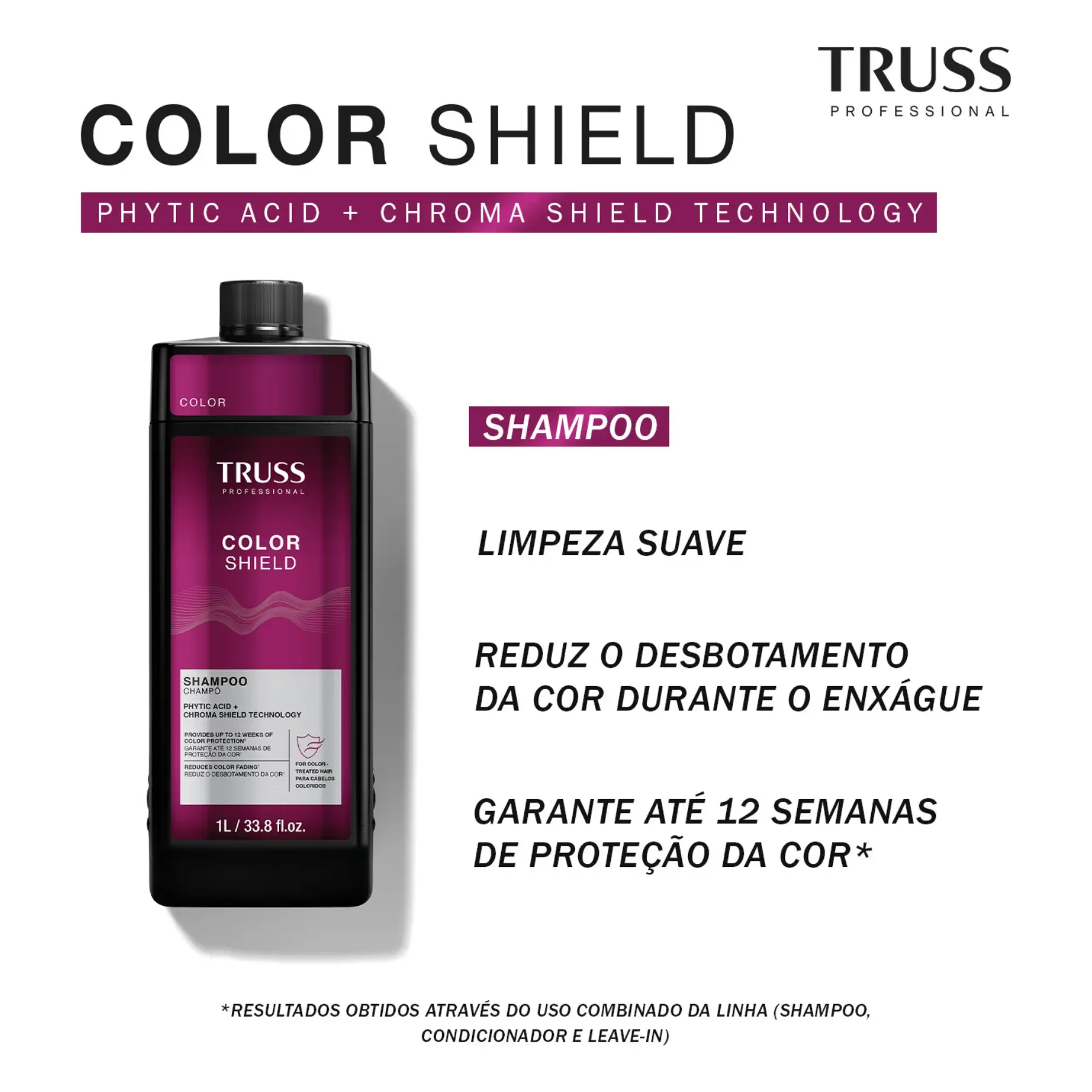Shampoo Truss Color Shield 1L - Iap Cosméticos